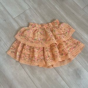 Floral Rock n’ ruffle skirt aerie